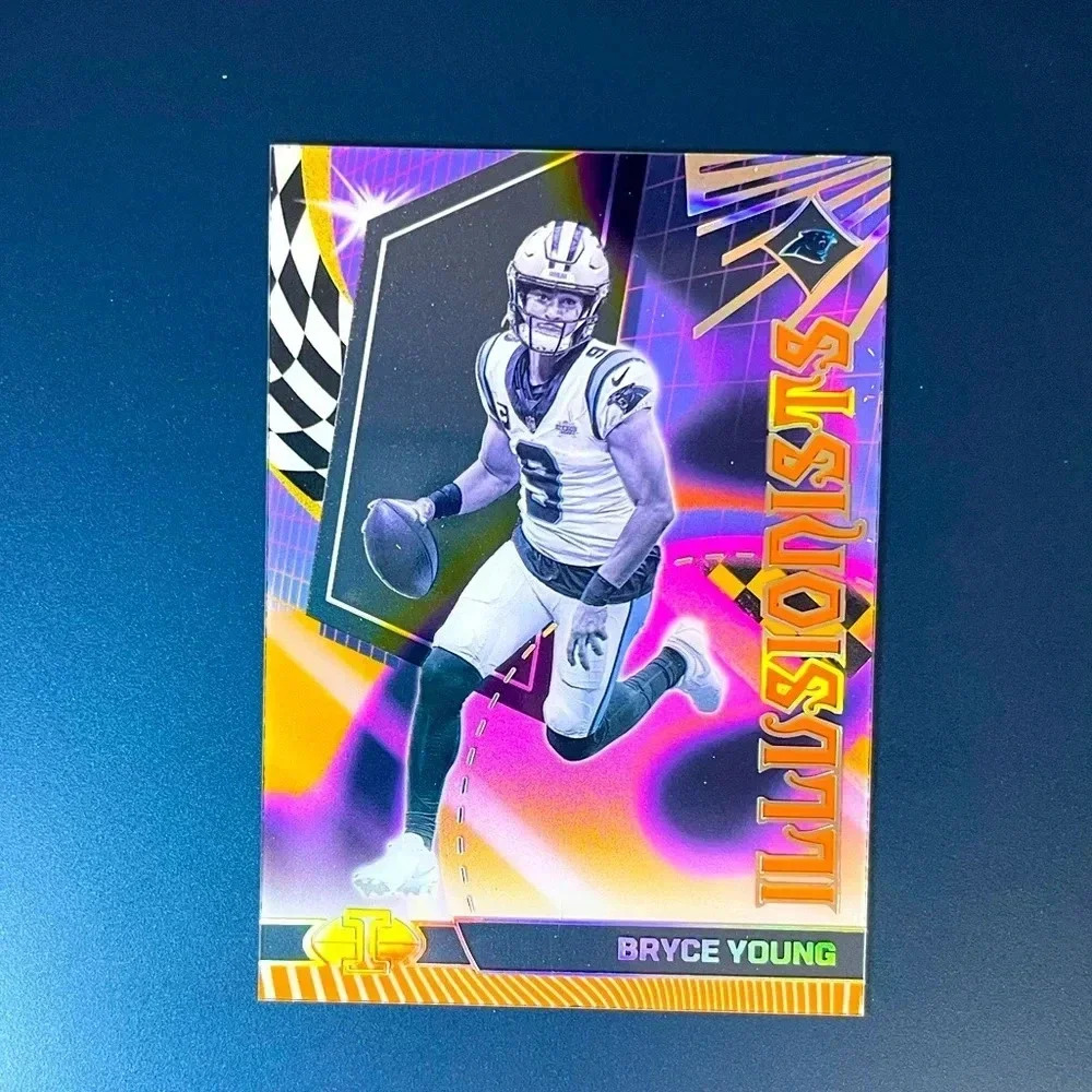 Bryce Young 2023 Illusionists Orange Prizm SP Panini Illusions NFL